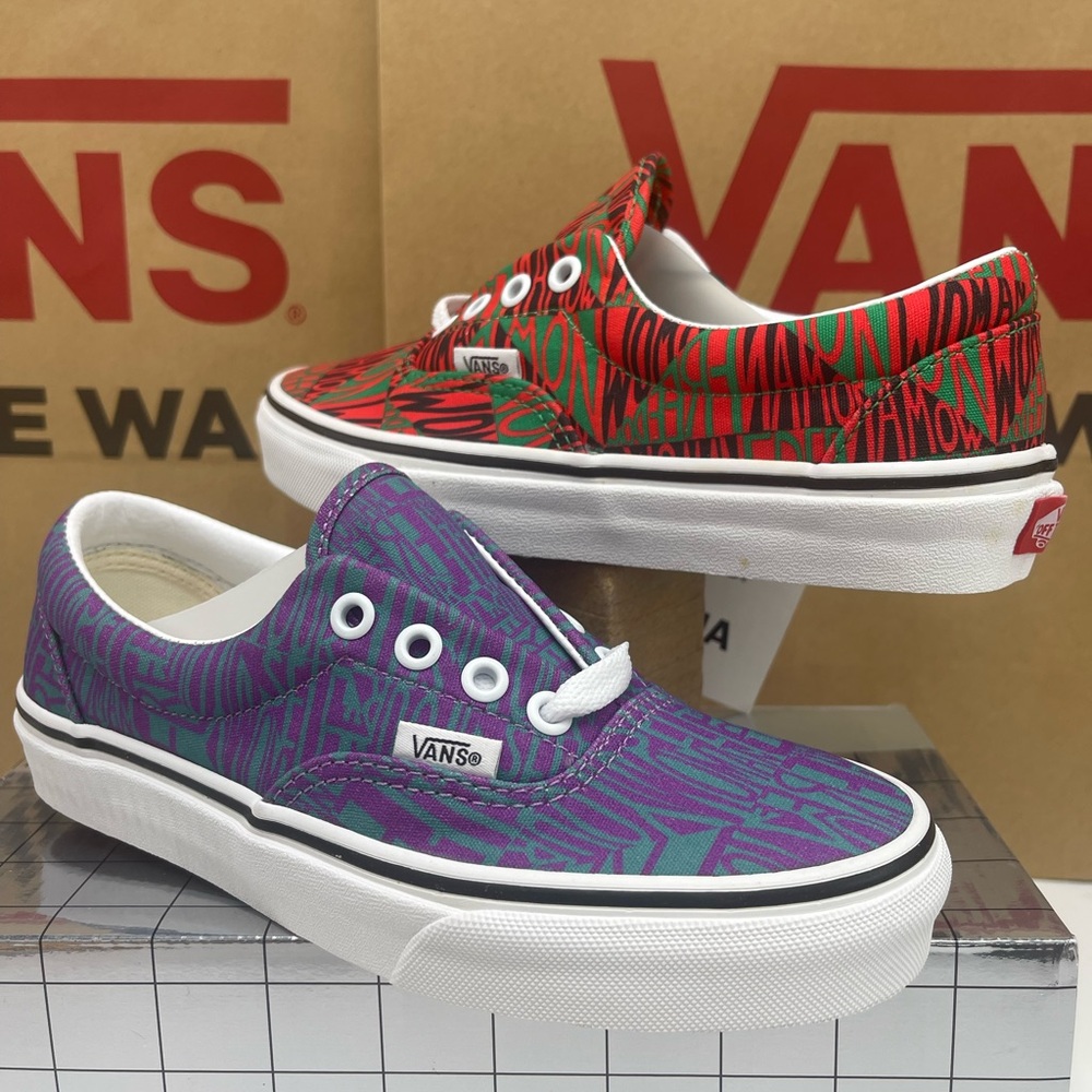 Vans Era (Moma)Faithringgold/True White Sneakers 
VN0A4BV41UC
Red Purple Graphic - Picture 8 of 16